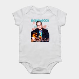 Retro Joe Bonamassa Fan ART Design Baby Bodysuit